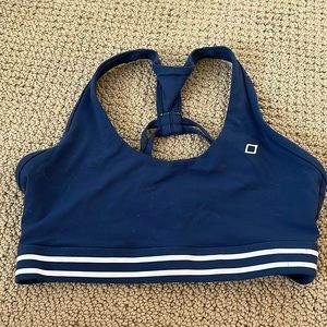 lorna jane navy blue sports bra